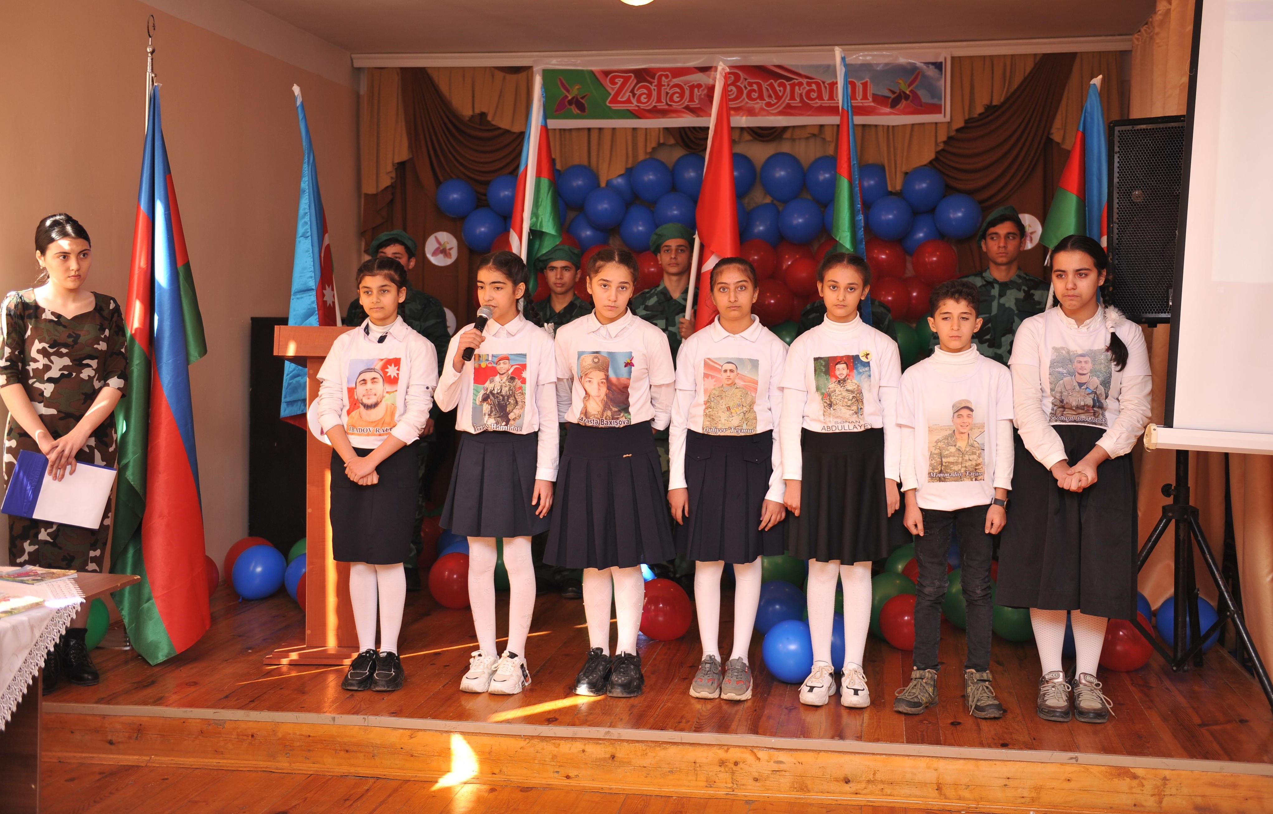 “Zəfər sənə yaraşır, Azərbaycan”